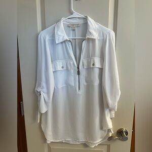 Michael Kors White Women's Blouse - Sz M